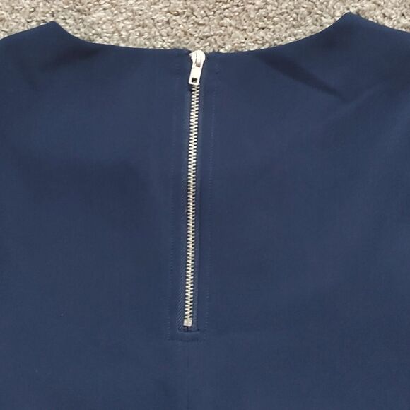New With Tags Women's Size Small Tobi‎ Blue Lined Dress With Pockets - Picture 7 of 11